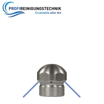 Suttner Rohrreinigungsdüse ST-49 ohne Frontbohrung / 1/8" Innengewinde / 15mm Durchmesser